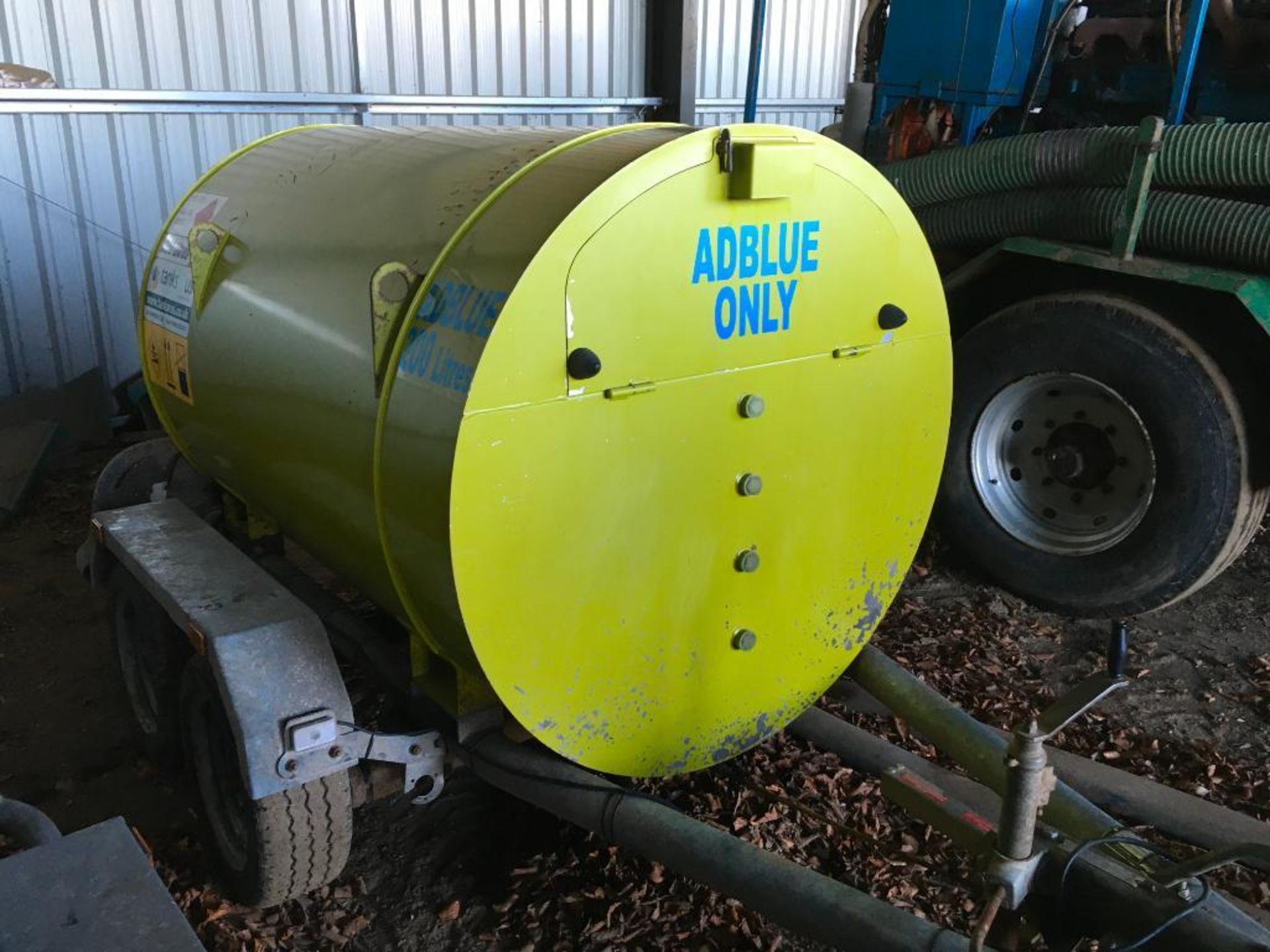 2013 FuelProof trailed bowser, 200L AdBlue and 1,000L gas oil capacity. Serial No: 14842/4 - Image 9 of 9