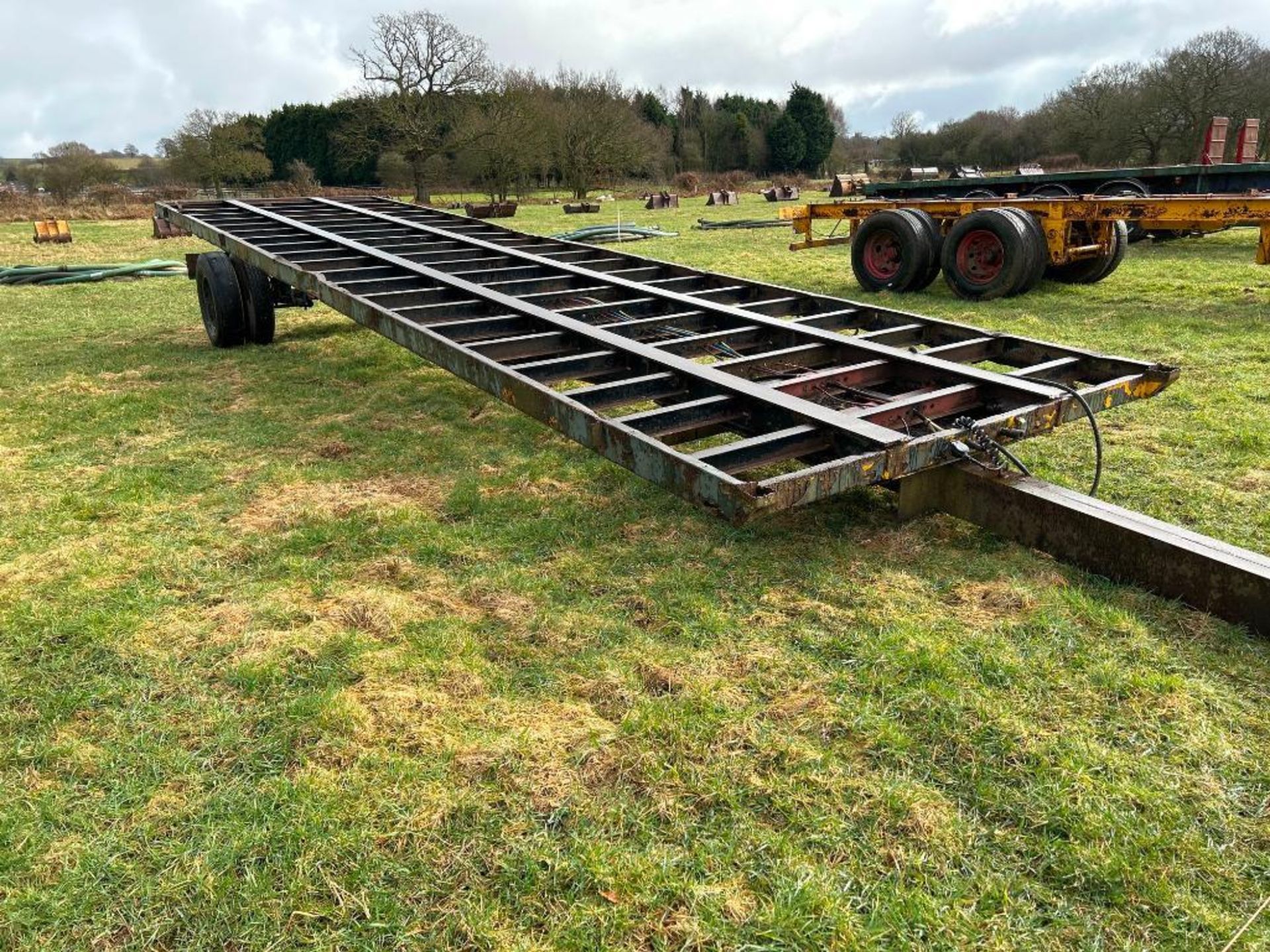9m single axle chassis frame - Image 2 of 4