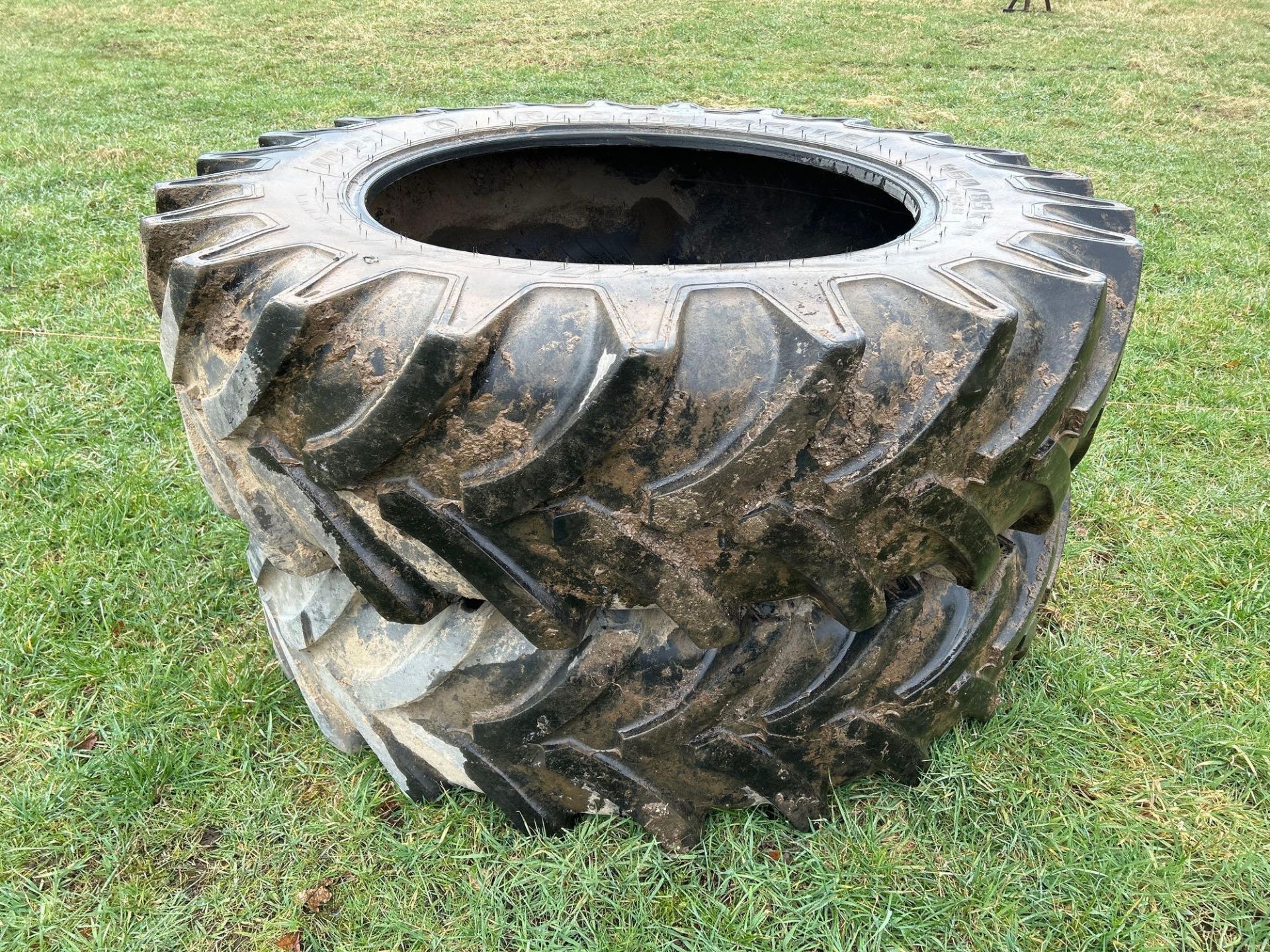 Pair of Mitas 460/85R38 tyres - Image 3 of 3