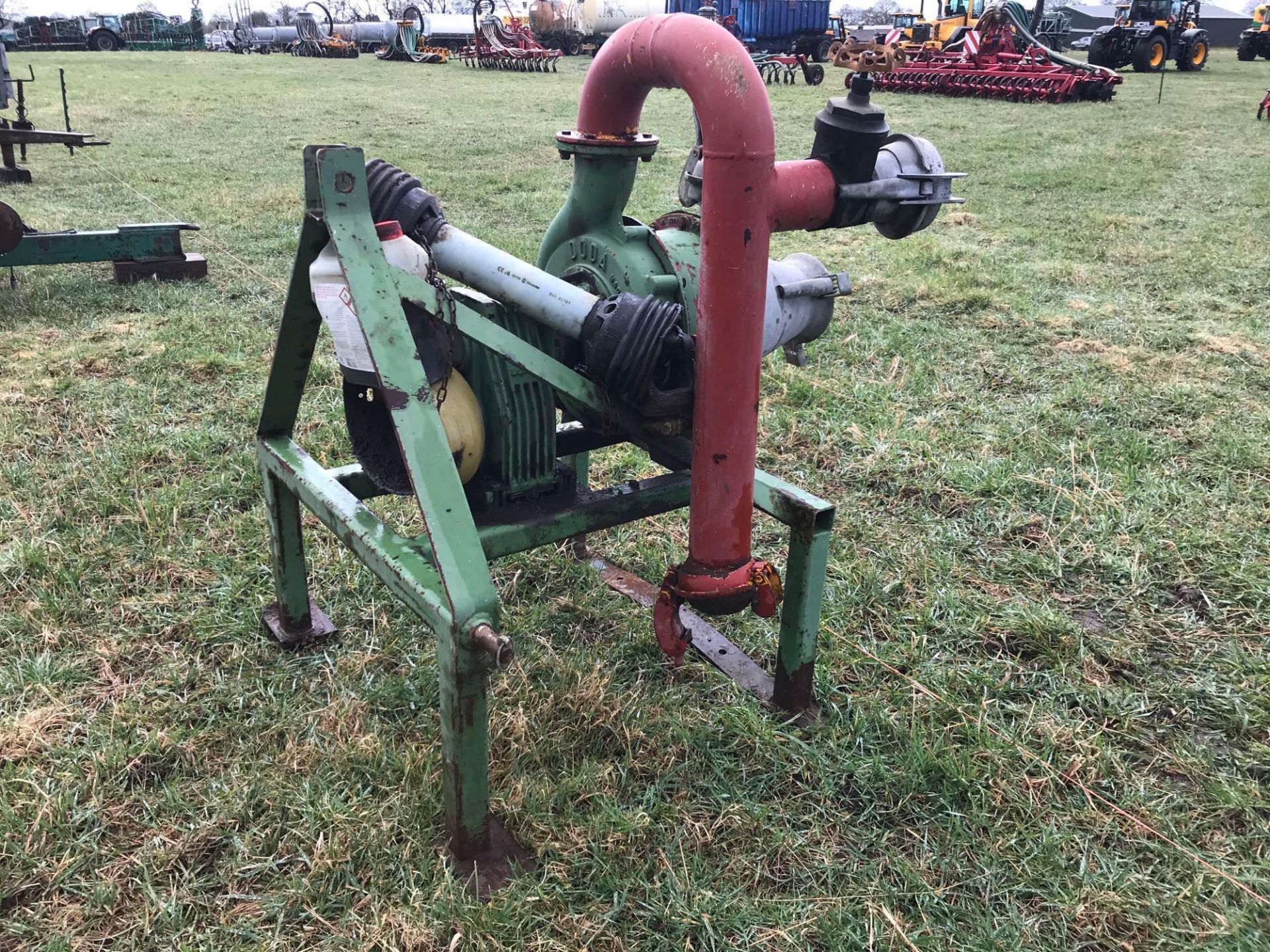 Doda L35 PTO driven slurry pump with 3 point linkage frame - Image 4 of 4