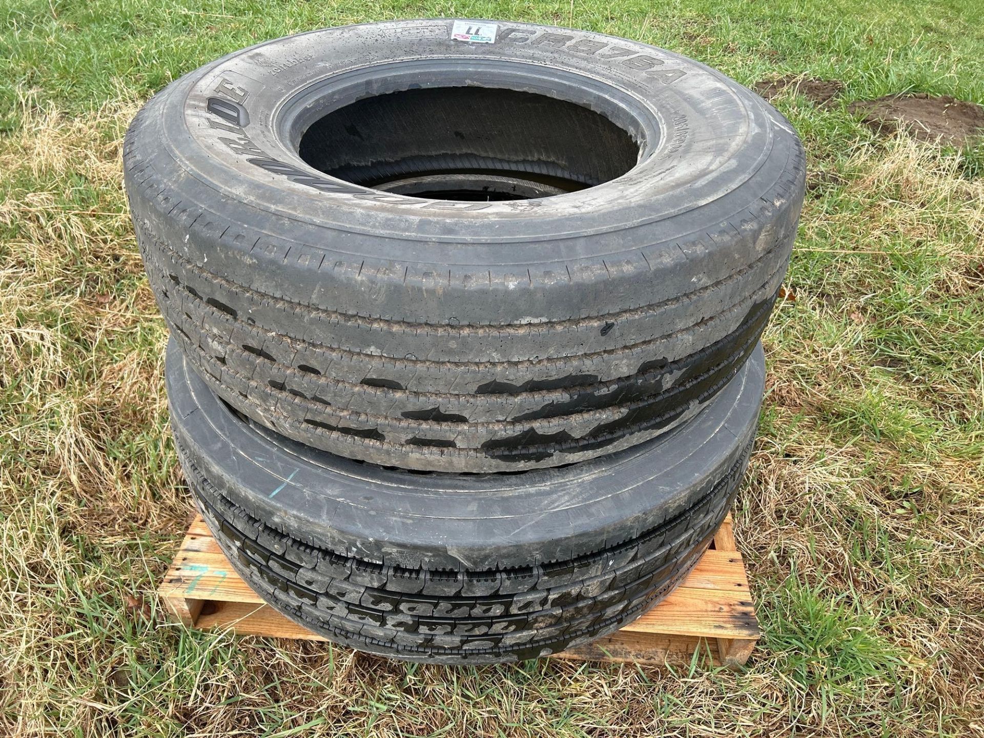 Pair of 385/65R22.5 tyres (Brand New) - Image 3 of 3