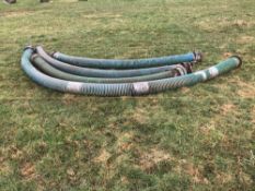 Qty of suction hose (6inch)