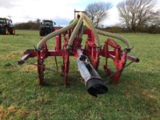 4 leg grassland slurry injector (for spares or repairs)