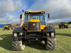 2009 JCB Fastrac 3230, 65kph, 3 rear spool valves. Datatagged. On Firestone 540/65R30 front and Noki