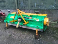 Rekord TSN250 2.5m trailed straw chopper. Serial No: 004599