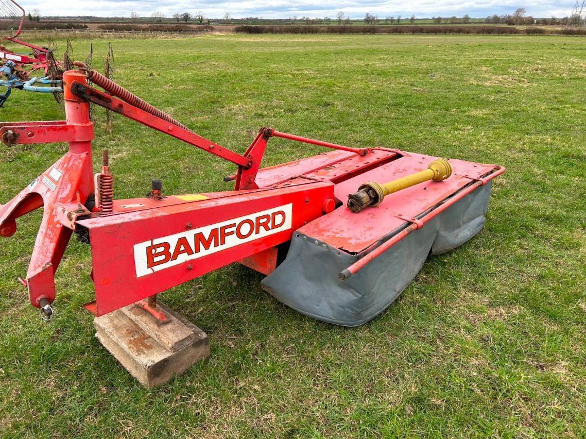 Bamford C265 twin drum mower. Serial No: 82360017 - Image 3 of 9