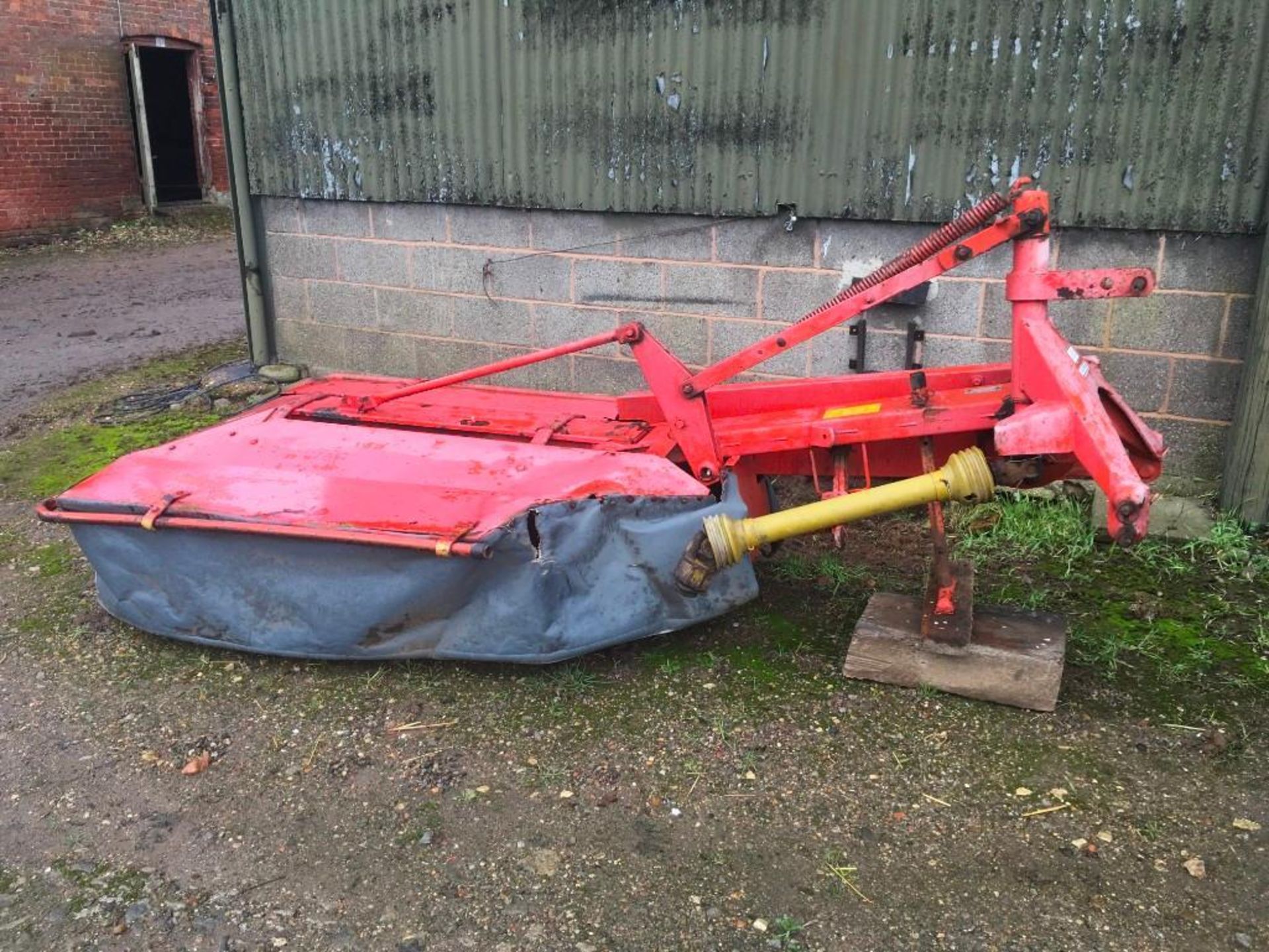 Bamford C265 twin drum mower. Serial No: 82360017 - Image 9 of 9