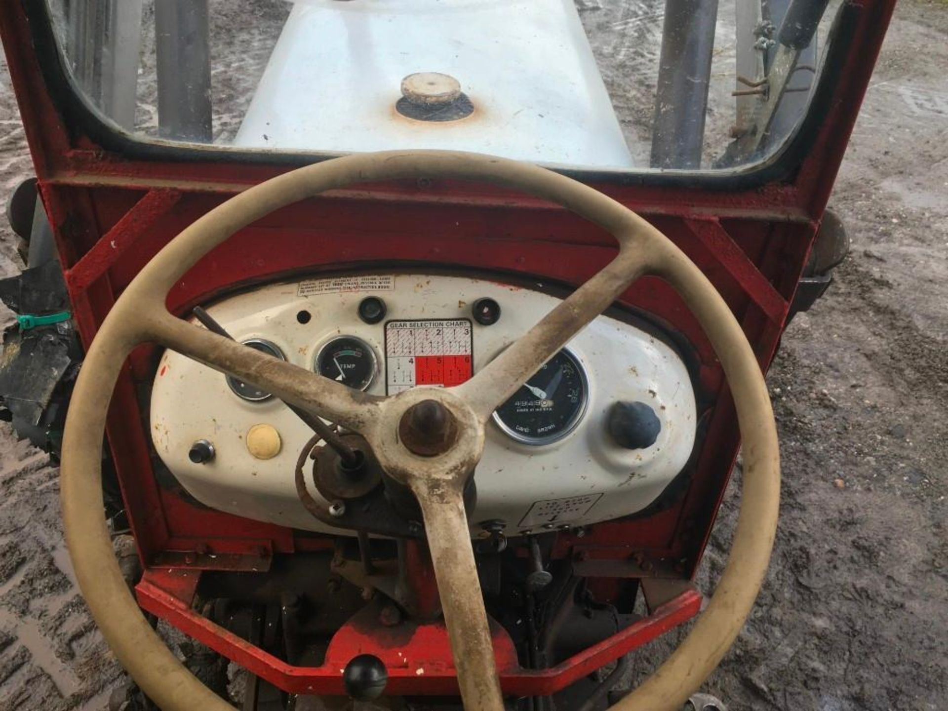 1969 David Brown 880 Selectamatic tractor with hydraulic front loader with circa 600kg lifting capac - Image 13 of 18