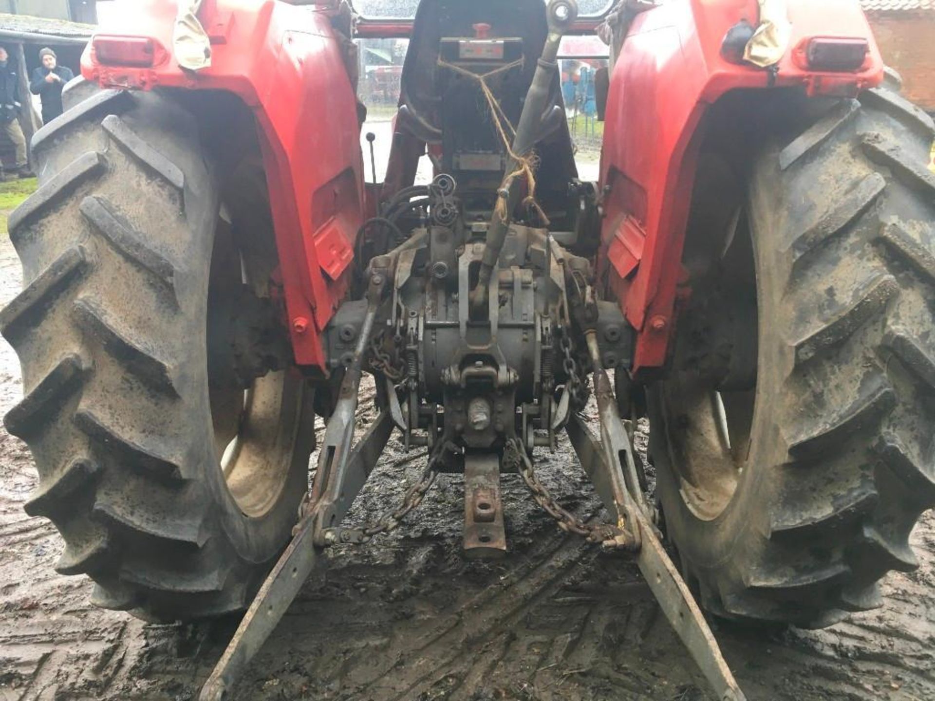 1974 Massey Ferguson 188 MultiPower tractor, 3 spool valves, rear link arms and pickup hitch, benefi - Image 12 of 21