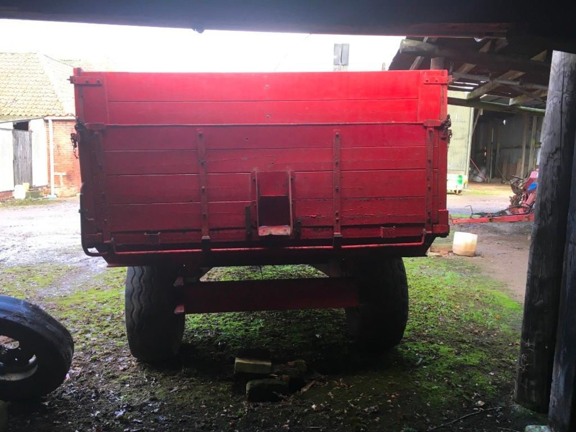 1975 Tye 6T single axle grain trailer with extensions. On the farm from new. Serial No: 6782 - Image 6 of 12