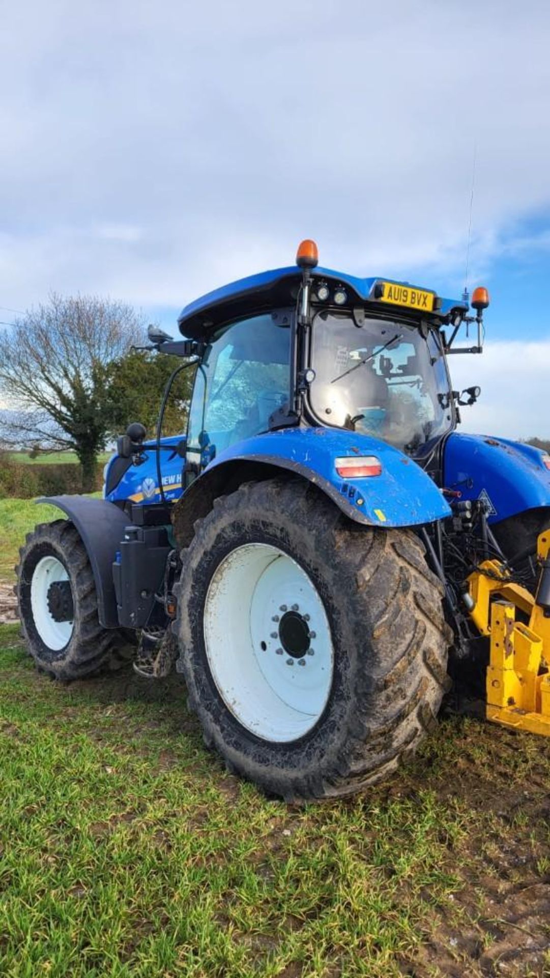 2019 New Holland T7.245 Auto Command Vario Gearbox 50K, 4 No. Rear Spools, Air & Hydraulic Brakes, F - Image 4 of 8