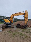 2011 Hyundai 145 LCR 9, 14T Excavator, Zero Tail Swing, Metal Tracks, c/w 3.5ft, 2ft, 1ft and Ditchi
