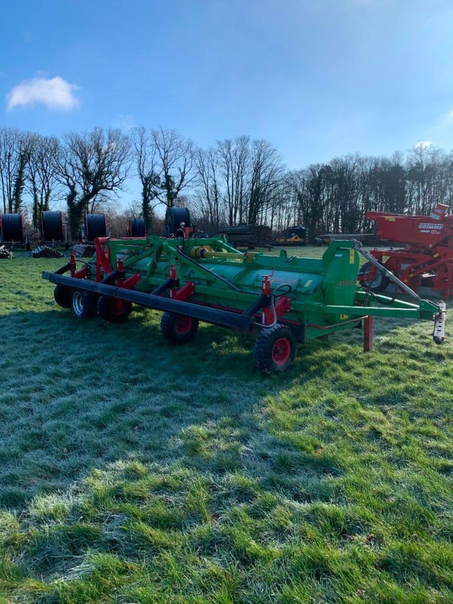 2020 Baselier 6LKB550 Topper, 6 Row / 3 Bed Topper, Fixed with End Towing Kit, c/w Farm Made Band Sp - Image 3 of 6