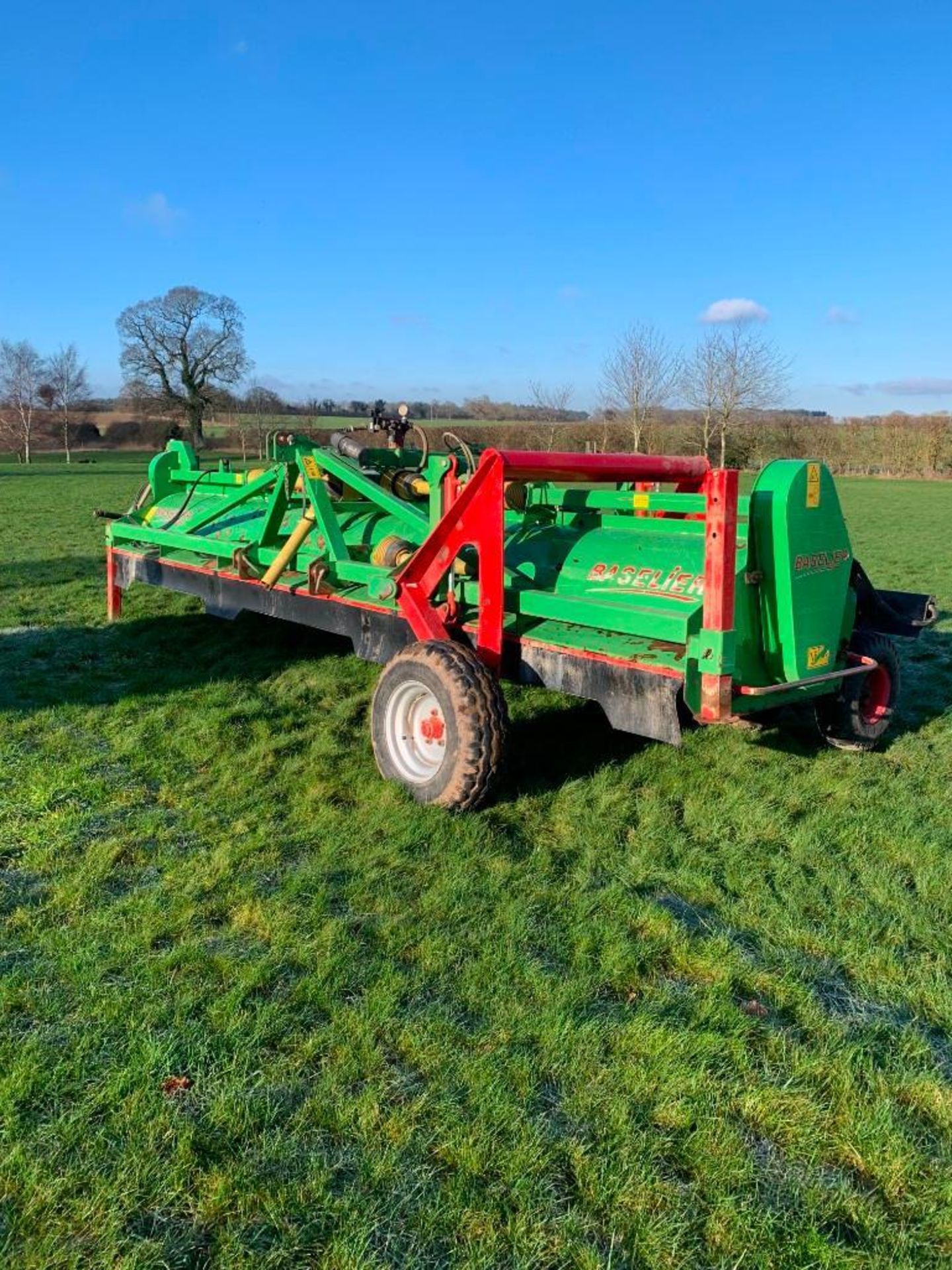 2020 Baselier 6LKB550 Topper, 6 Row / 3 Bed Topper, Fixed with End Towing Kit, c/w Farm Made Band Sp - Image 4 of 6