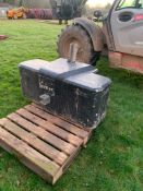 1,000kg Smartbox Weight Block / Toolbox, Removable 1 Tonne Weight