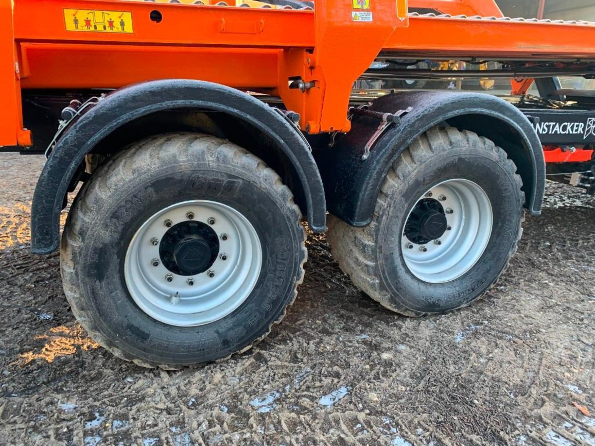 2020 Transtacker 4100 Bale Chaser, Tandem Axle on Flotation Tyres 560/45 R22.5, c/w Weighcells Hydra - Image 8 of 10