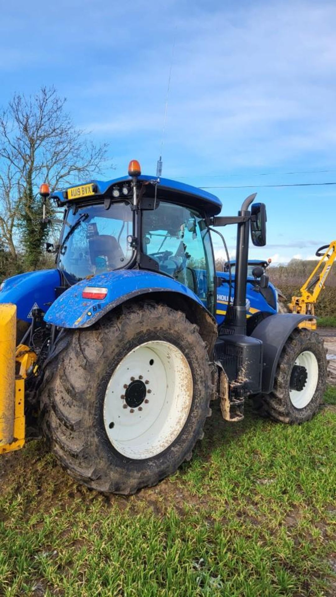 2019 New Holland T7.245 Auto Command Vario Gearbox 50K, 4 No. Rear Spools, Air & Hydraulic Brakes, F - Image 5 of 8