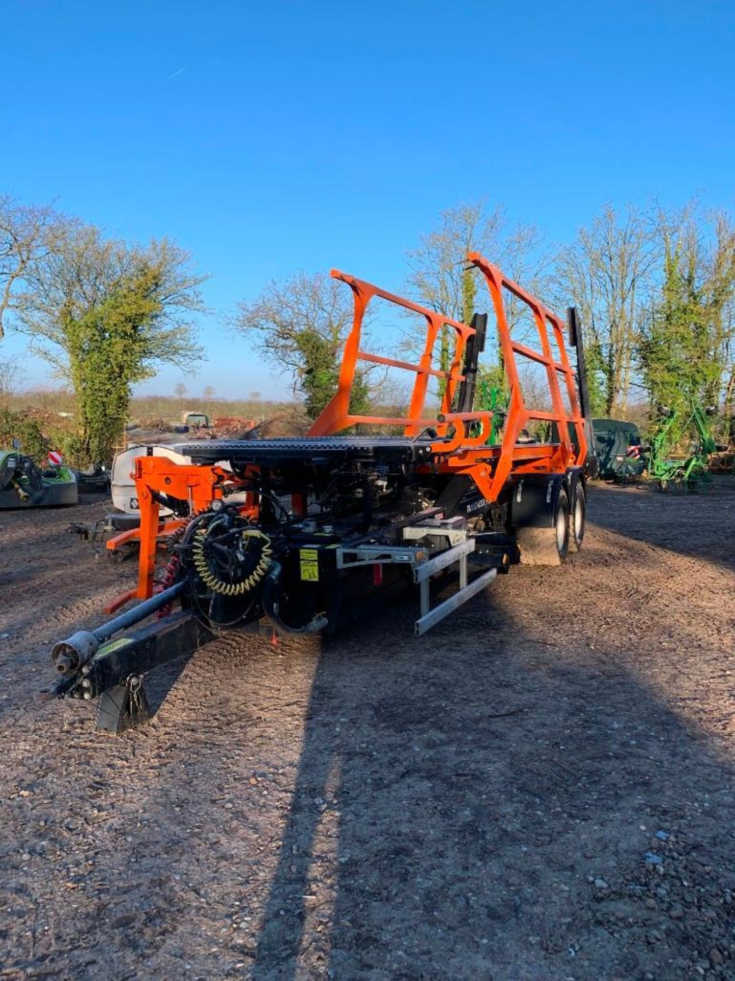 2020 Transtacker 4100 Bale Chaser, Tandem Axle on Flotation Tyres 560/45 R22.5, c/w Weighcells Hydra - Image 2 of 10