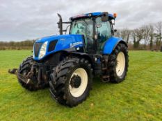 2013 New Holland T7.235 Auto Command Vario Gearbox, 50K, 3-Point Linkage, 5 No. Rear Hydraulic Spool