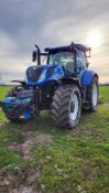 2019 New Holland T7.245 Auto Command Vario Gearbox 50K, 4 No. Rear Spools, Air & Hydraulic Brakes, F