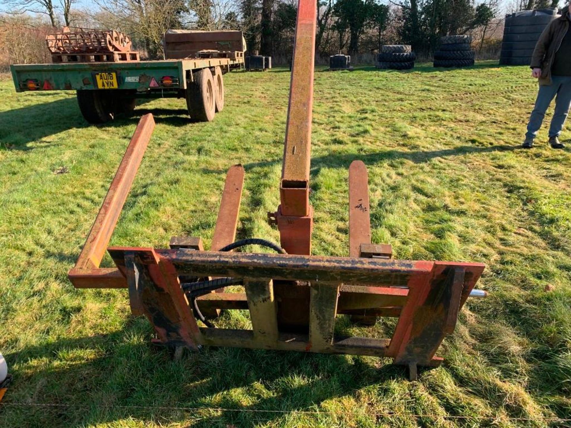 Box Rotator, JCB Q-Fit Brackets, For Spares or Repairs - Image 2 of 3