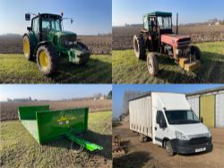 Sale by Auction of Farm Machinery, Horticultural & Packing Equipment
