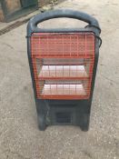 Rhino TQ3 infrared portable heater, single phase and gas heater. Manual in Office