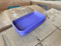 Hartmann fibre fruit trays, various sizes