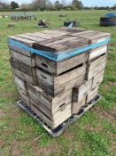 30No vintage bushel boxes