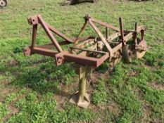 Conventional 3f offset plough, linkage mounted