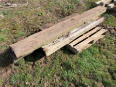 Quantity railway sleepers