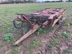 Ferguson 3t single axle trailer, spares or repairs