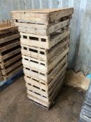 Quantity miscellaneous chitting trays