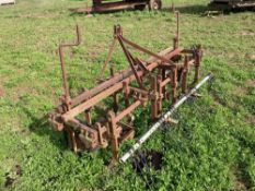 Ransomes interrow weeder, linkage mounted