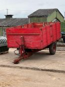 Tye 4t wooden tipping trailer