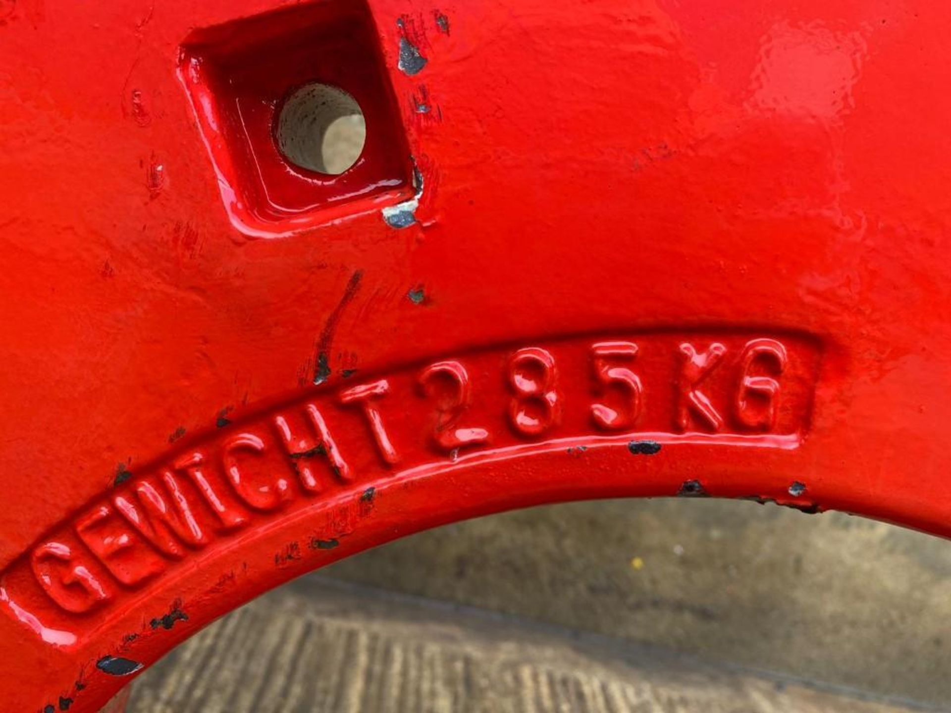 Fendt 285kg wheel weights - Image 3 of 3