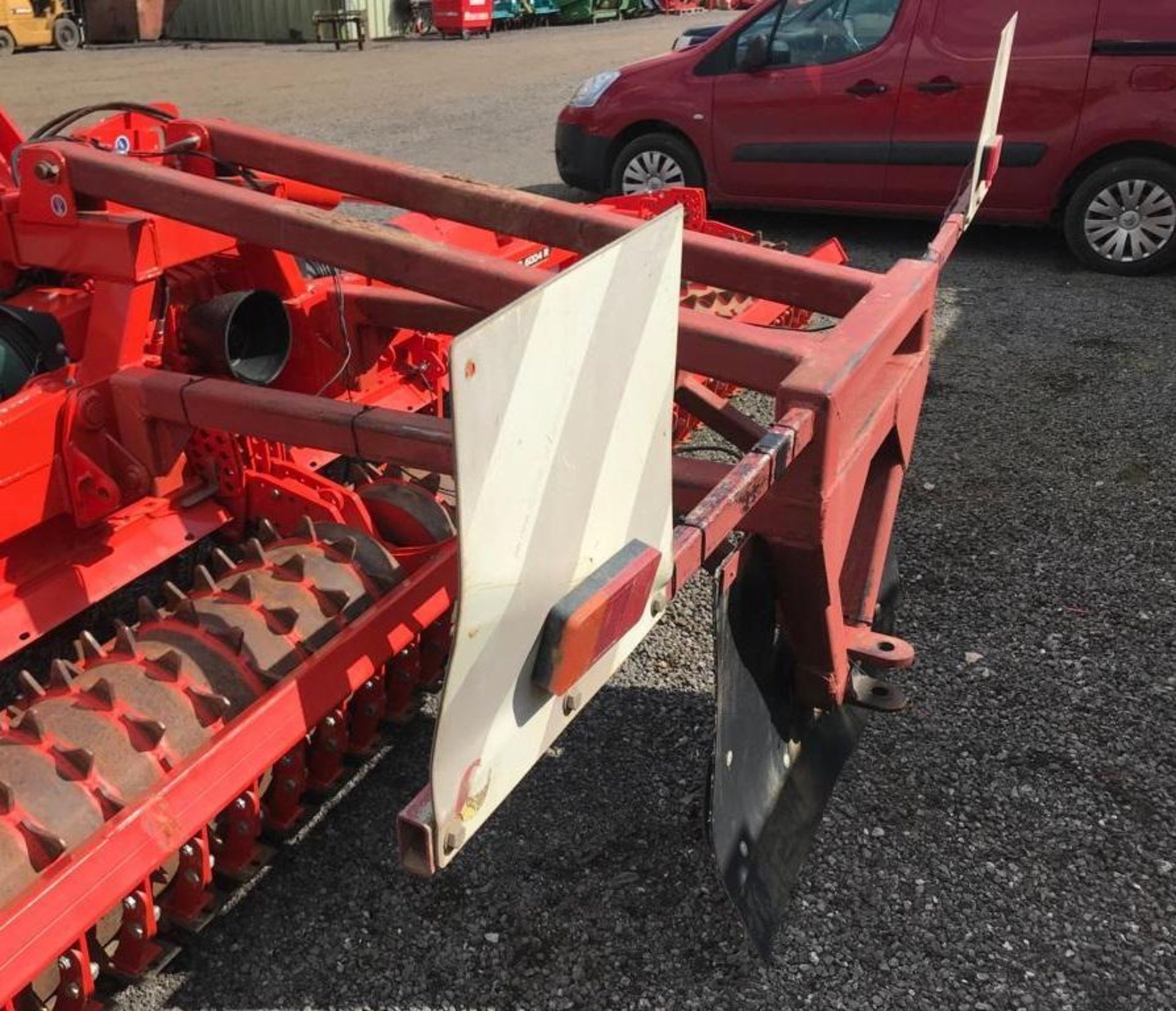 Home made rear tow hitch to fit Kuhn HR 6m power harrow - Image 6 of 7