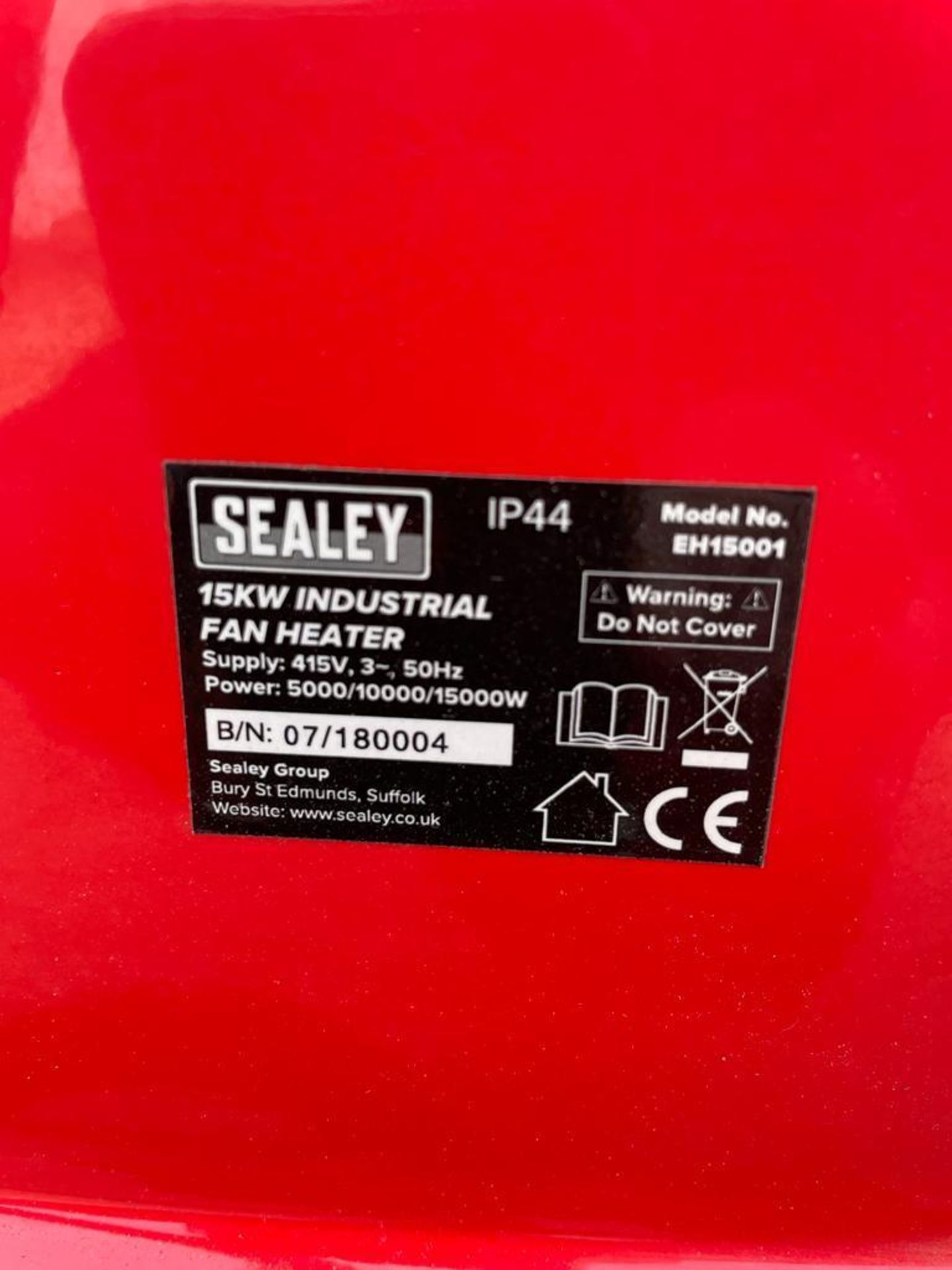 Sealy EH15001 Space Heater - Image 3 of 3