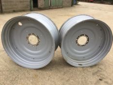 2No. Massey Ferguson Rims - 18x42