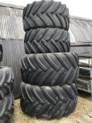 Floatation Tyres - 710/55R30, 900/50R42