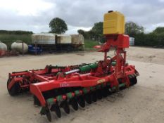 Terramagri 5m Mounted Discs c/w Spalding Air Seeder