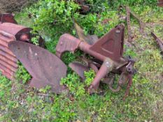 Vintage Single Furrow Reversible Plough