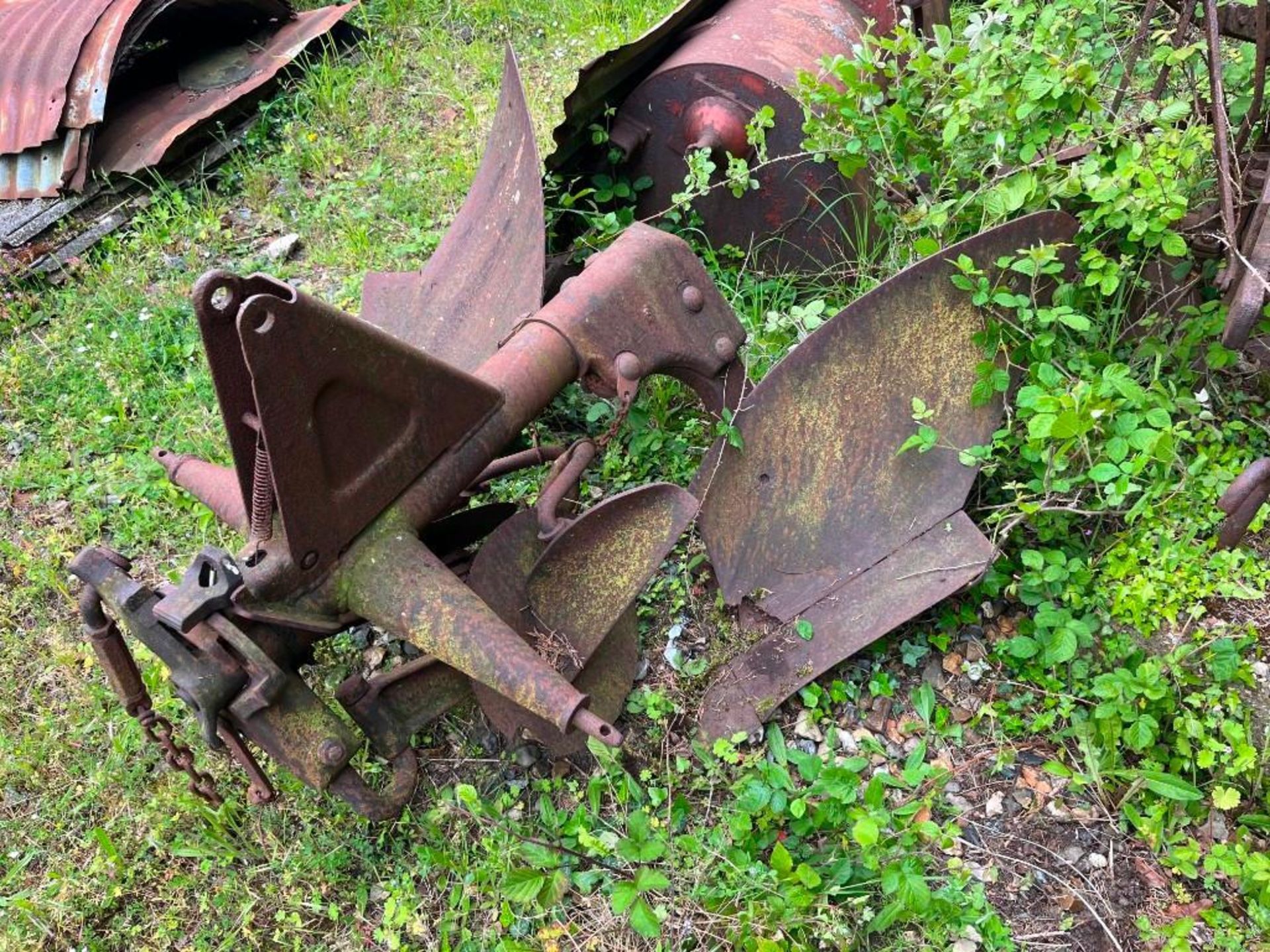 Vintage Single Furrow Reversible Plough - Image 3 of 5