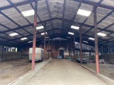 80ft x 75ft Portal Barn - Dismantled