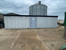 Grey 32ft Welfare Unit