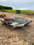 Dismantled 120T Galvanised Grain Bin