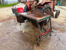 McConnel Saw Bench, PTO Driven