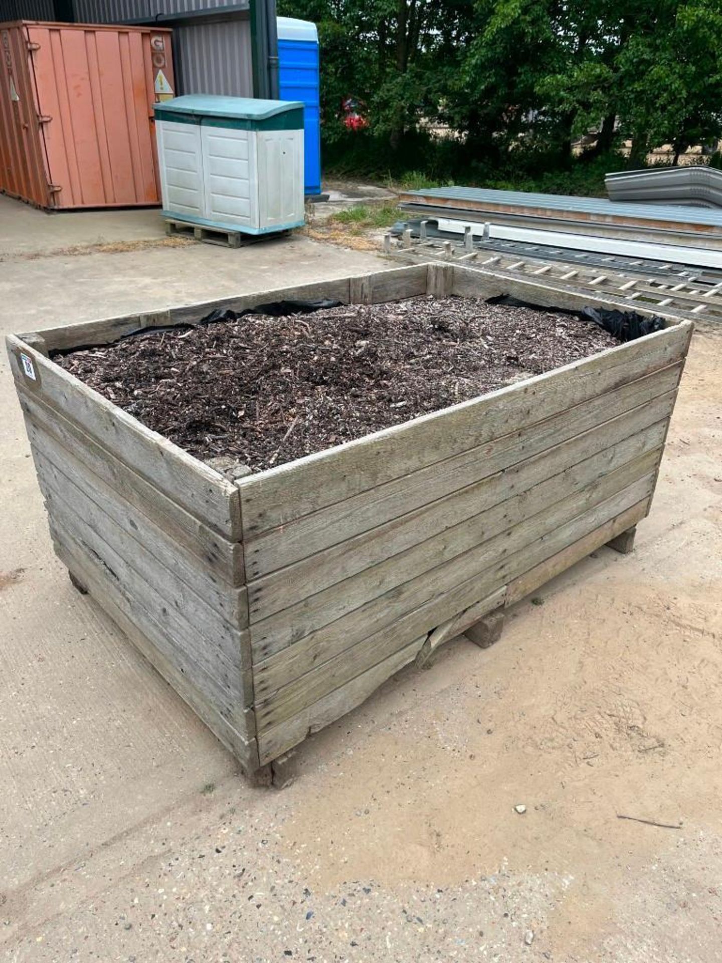 Qty Woodchip Compost in Potato Box