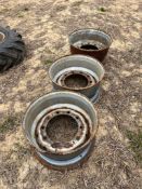 3No. Misc Wheel Rims