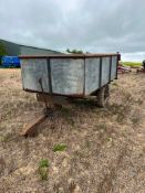 Massey Ferguson Single Axle Tipping Trailer